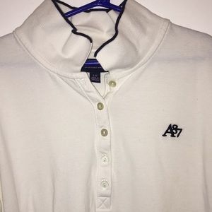 Aeropostale White Button Down Shirt